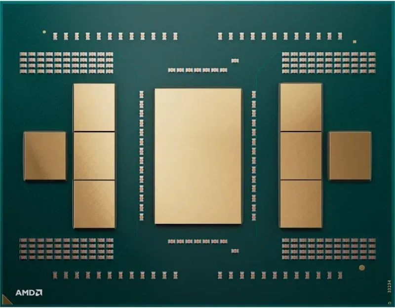 Processeur AMD Ryzen Threadripper PRO 9995WX 96 Cœurs 2,5 GHz Base 5,4 GHz Turbo Octa-Channel DDR5 Box - vue 3