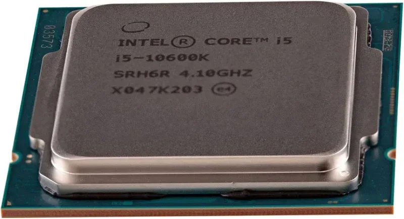 Processeur Intel Core i5-10600K - vue 4