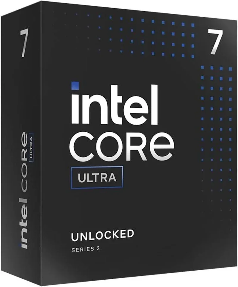 Processeur Intel Core Ultra 7 265 20 Cœurs 2.4 GHz Fréquence de Base 5.3 GHz Fréquence Turbo AI Boost - vue 2