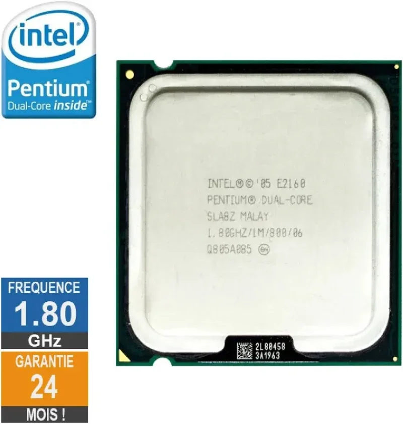 Processeur Intel Pentium D E2160 1.80GHz SLA8Z LGA775 1Mo - processeur vue principale
