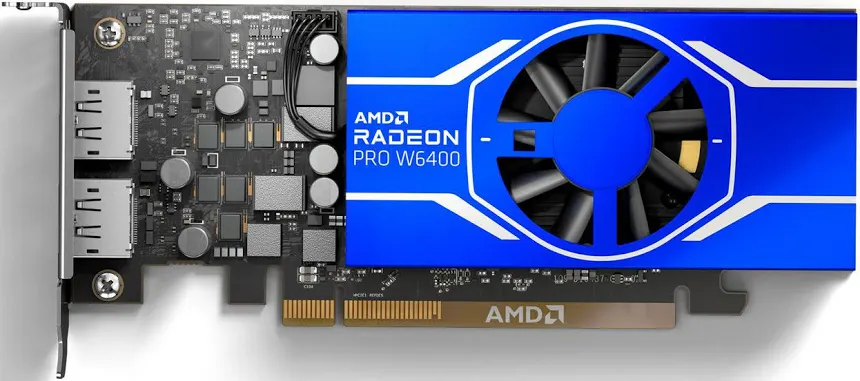 AMD AMD Radeon Pro W6400 4 Go GDDR6 image 1