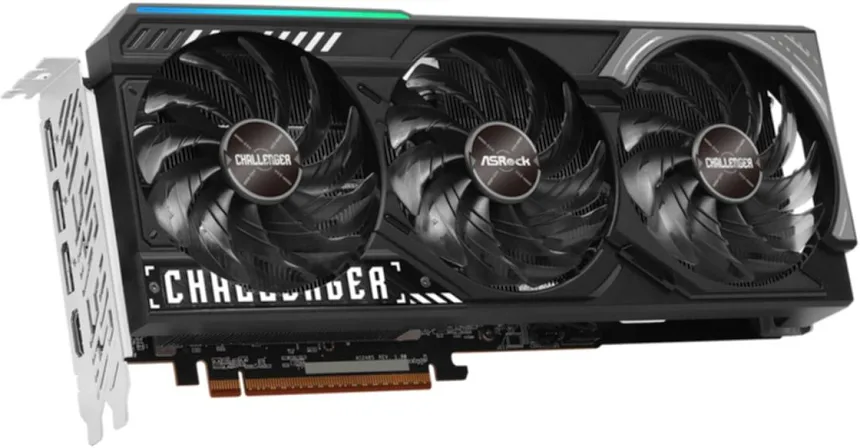 ASRock AMD Radeon Rx 9070 Challenger de 16 Go d'Asrock image 3