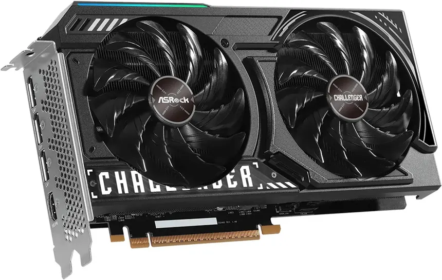 ASRock Arc B580 Challenger 12 Go GDDR6 overclocking VR Tri DisplayPort image 3