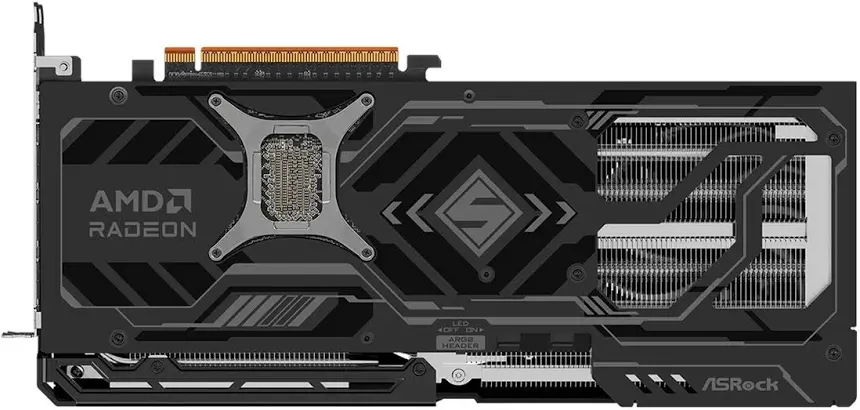 ASRock d'overclocking Radeon RX 9070 XT Steel Legend Dark 16 Go GDDR6 RDNA 3 image 2