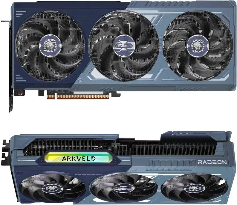 ASRock RX 9070 XT Monster Hunter Wild 16GB GDDR6 image 2