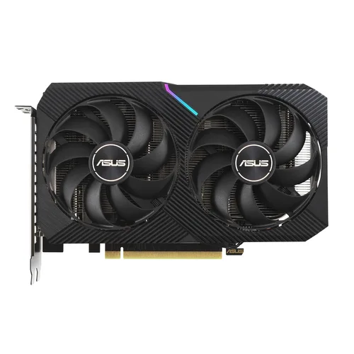 asus DUAL GeForce RTX 3060 Ti V2 Édition MINI OC LHR 8 Go GDDR6