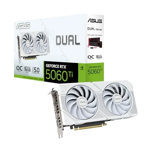 Carte graphique Asus DUAL GeForce RTX 5060 Ti OC 16G