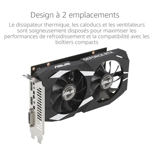 ASUS GeForce RTX 3050 LP BRK OC Edition 6 Go GDDR6 image 2