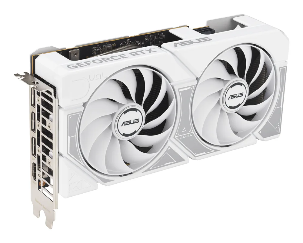 asus GeForce RTX 5060 DUAL OC WHITE 8 Go image 2