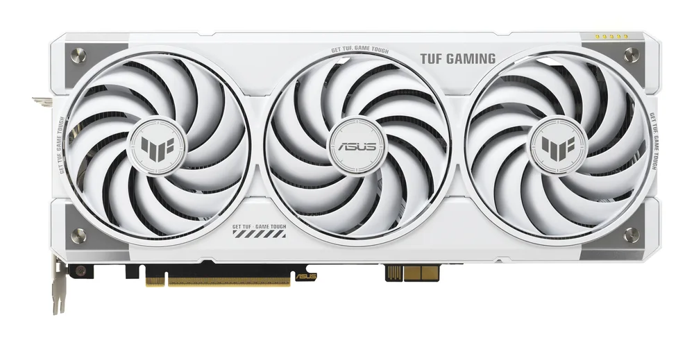 asus GeForce RTX 5070 Ti TUF BTF OC WHITE Edition image 1