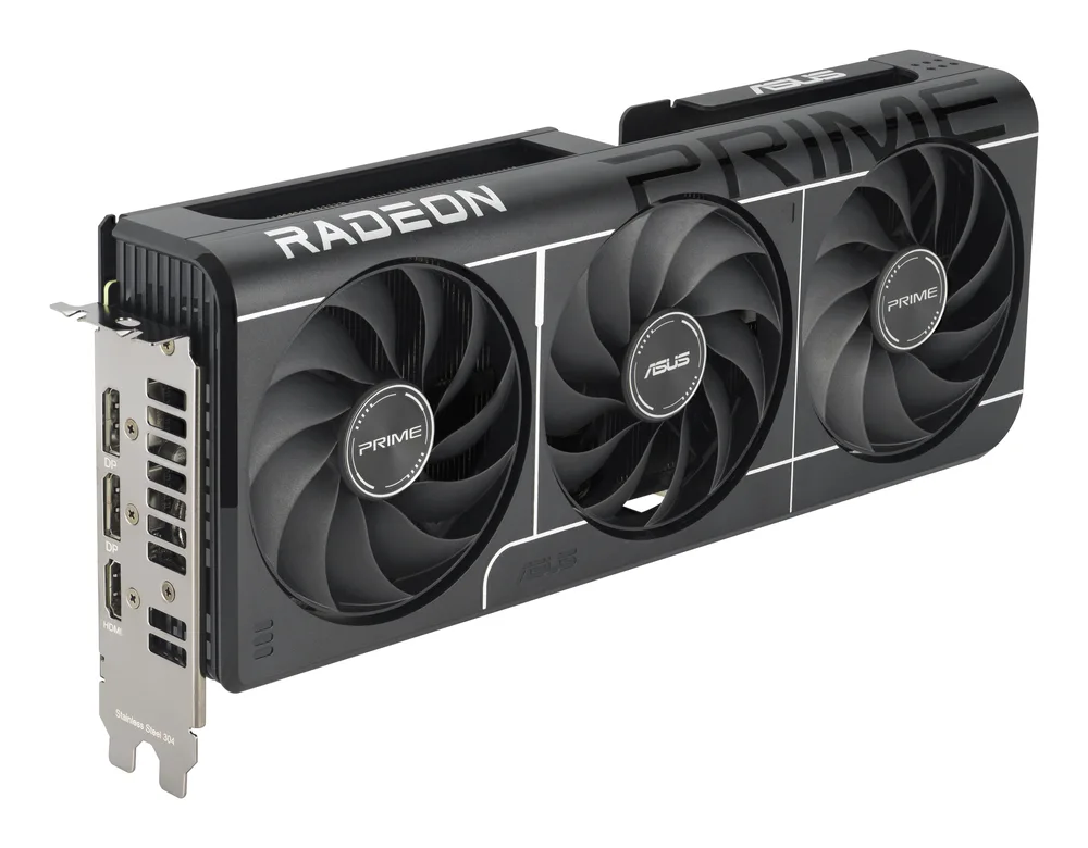 asus PRIME AMD Radeon RX 9060 XT OC 8GB GDDR6 FSR 4 image 2
