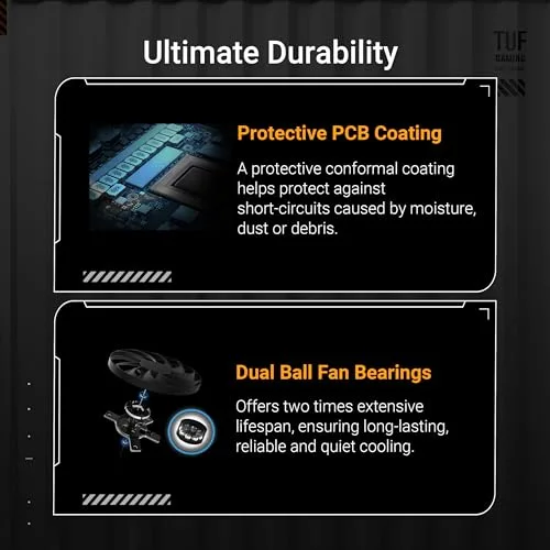 Asus TUF Gaming GeForce RTX 5060 Ti 16GB GDDR7 OC Edit - vue 3