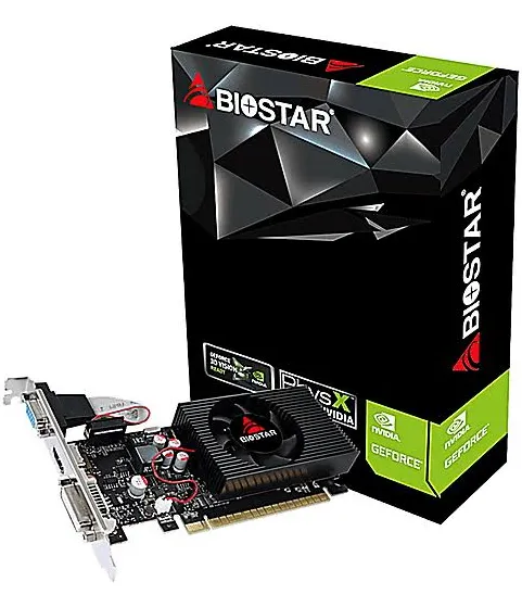 Biostar GeForce GT730 2 Go DDR3 profil bas