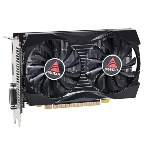 Carte graphique Biostar GeForce GTX 1050 4GB GDDR5 PCIe 3.0 Dual Fan