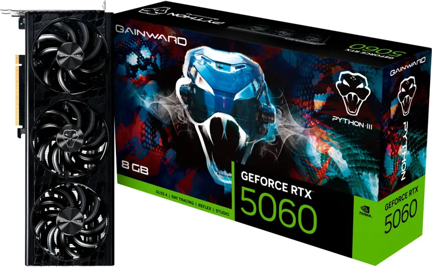 Gainward GeForce RTX 5060 Python III 8GB  image 1