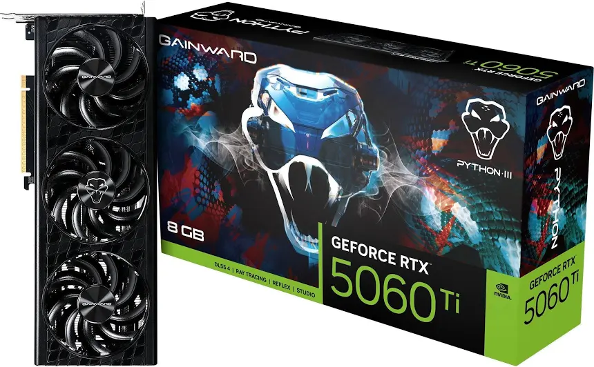 Gainward GeForce RTX 5060 Ti Python III 8GB  image 1