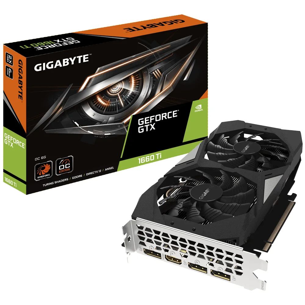 gigabyte GeForce GTX 1660 Ti OC 6 Go image 1