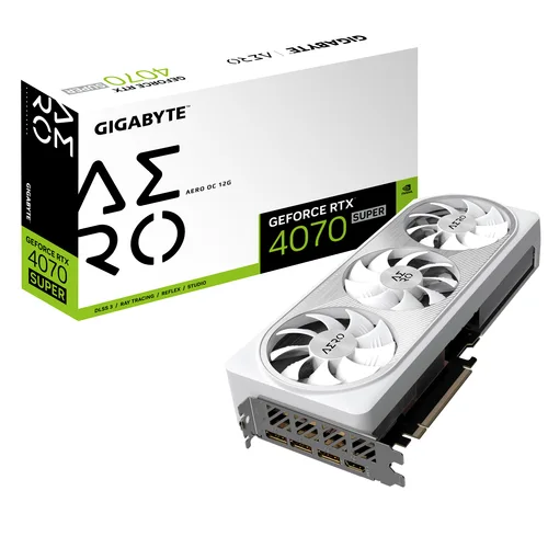 gigabyte GeForce RTX 4070 SUPER AERO OC 12 Go GDDR6X DLSS3
