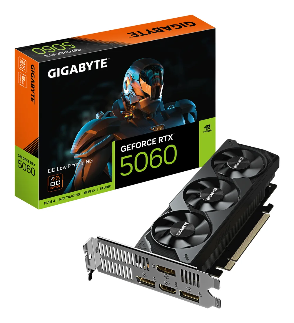 gigabyte GeForce RTX 5060 OC Low Profile 8G image 1