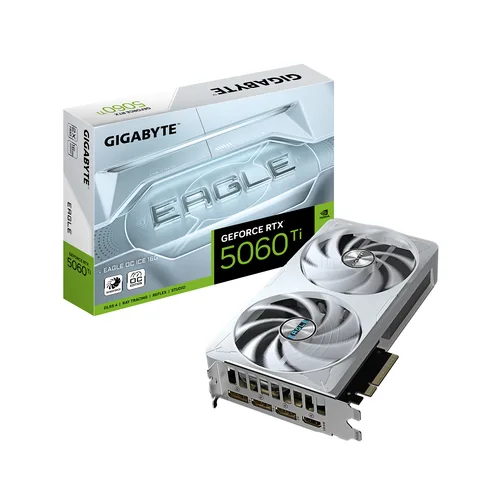 gigabyte GeForce RTX 5060 Ti EAGLE OC ICE 16 Go GDDR7 Reflex 2 RTX
