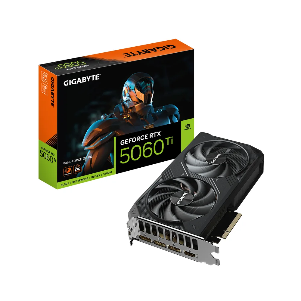 gigabyte GeForce RTX 5060 Ti WINDFORCE OC 8G image 1