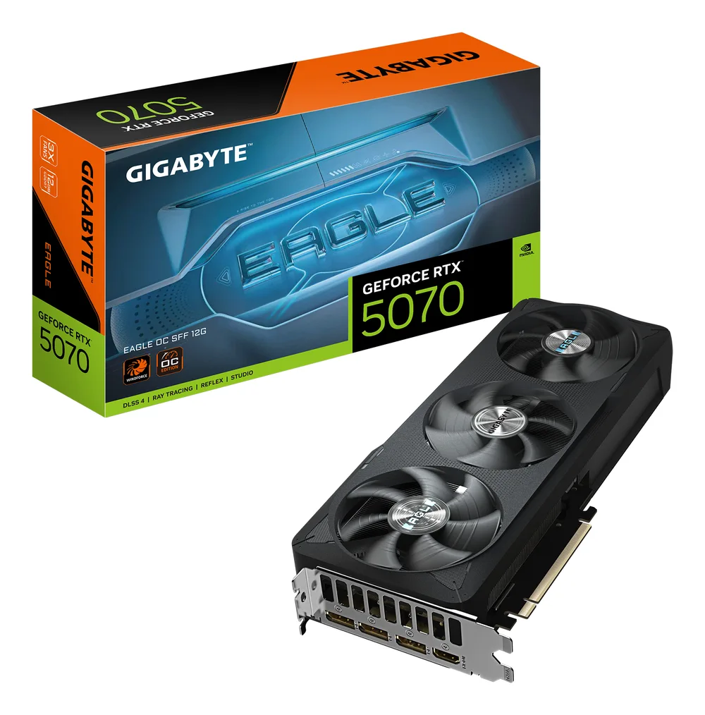 gigabyte GeForce RTX 5070 EAGLE OC SFF 12G image 1