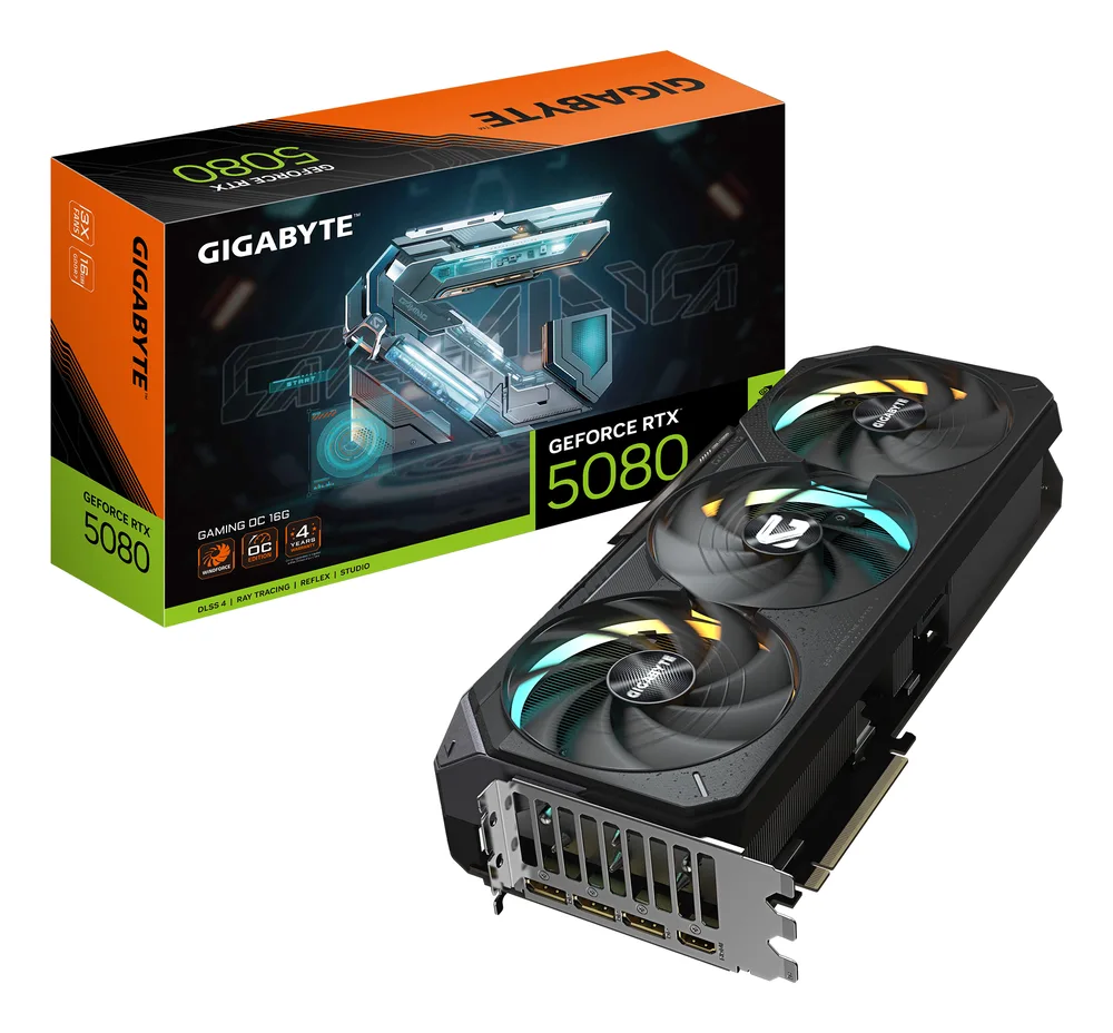 gigabyte GeForce RTX 5080 GAMING OC 16G image 1