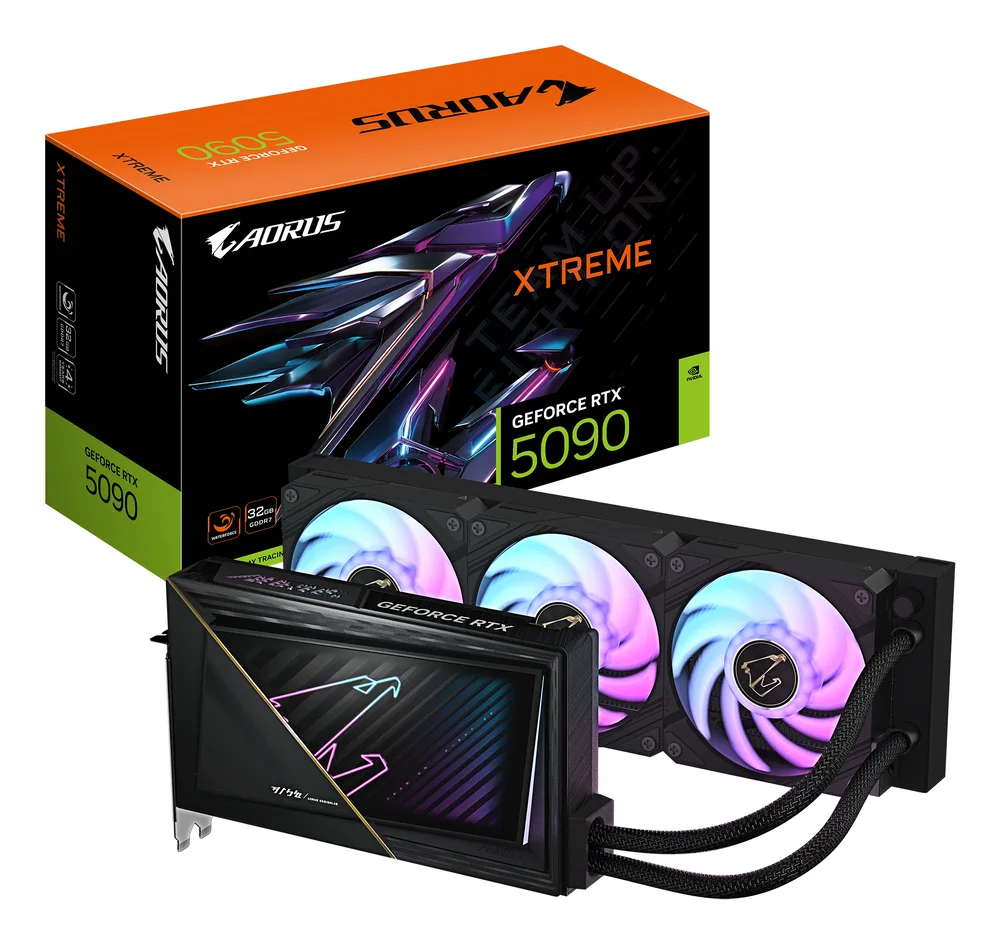 gigabyte GeForce RTX 5090 XTREME WATERFORCE 32 Go GDDR7 Reflex 2 RTX image 1