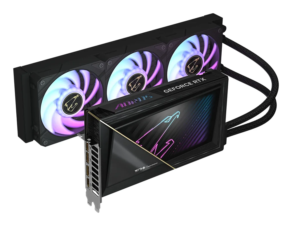 gigabyte GeForce RTX 5090 XTREME WATERFORCE 32 Go GDDR7 Reflex 2 RTX image 2