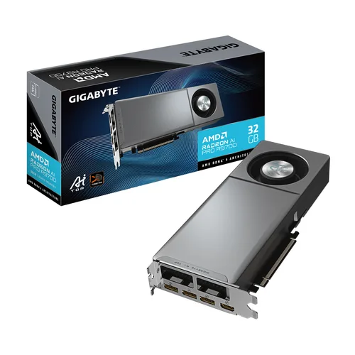 gigabyte Radeon PRO R9700 TOP 32GB GDDR6 PCI-E 5.0