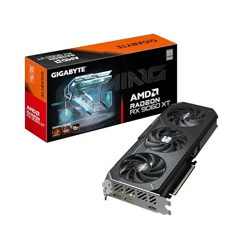 GIGABYTE Radeon RX 9060 XT Gaming OC 8G PCIe 5.0 8 Go GDDR6 GV-R9060XTGAMING OC-8GD Carte vidéo