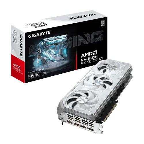 gigabyte Radeon RX 9070 XT GAMING OC ICE 16GB GDDR6