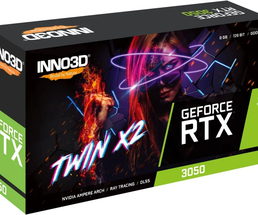 INNO3D GeForce RTX 3050 Twin X2 image 1