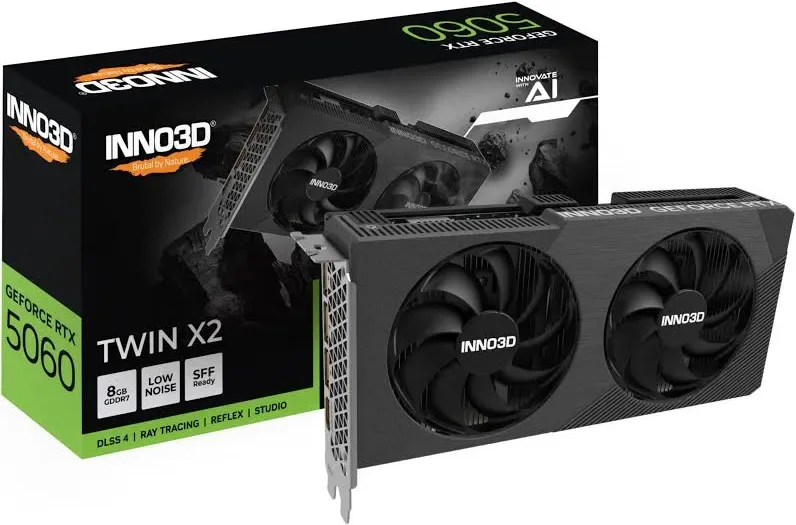 INNO3D GeForce RTX 5060 TWIN X2 8GB  image 1