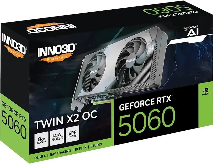 INNO3D GeForce RTX 5060 TWIN X2 OC V2  image 3
