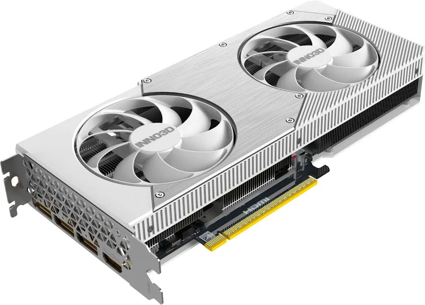 INNO3D GeForce RTX 5070 TWIN X2 OC WHITE 12GB GDDR7 Reflex 2 RTX  image 2