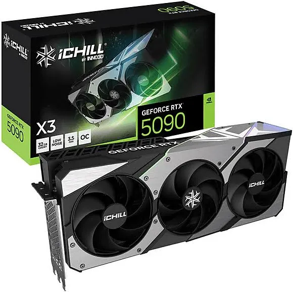 INNO3D GeForce RTX 5090 iCHILL X3 32 Go GDDR7 Reflex 2 RTX 