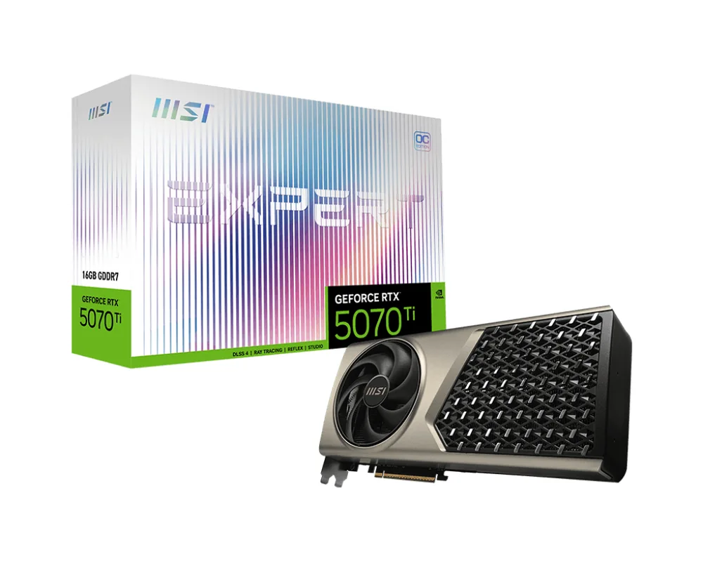 msi Expert GeForce RTX 5070 Ti OC 16 Go GDDR7 Reflex 2 RTX image 1