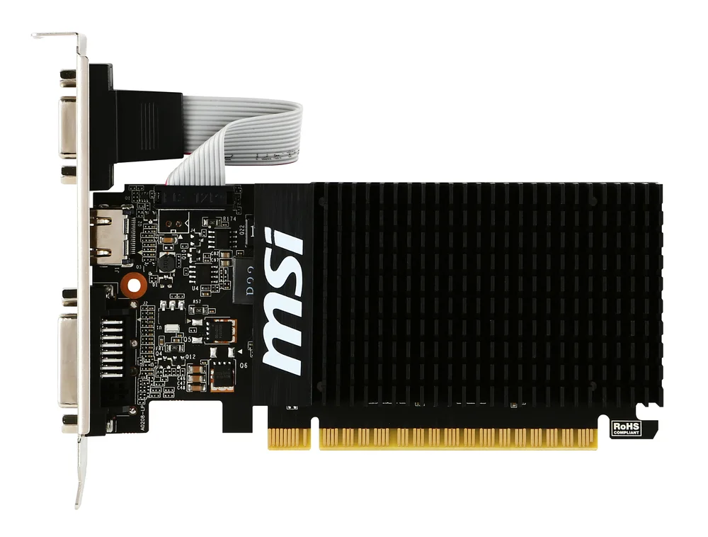 msi GeForce GT710 2 Go DDR3 profil bas image 4
