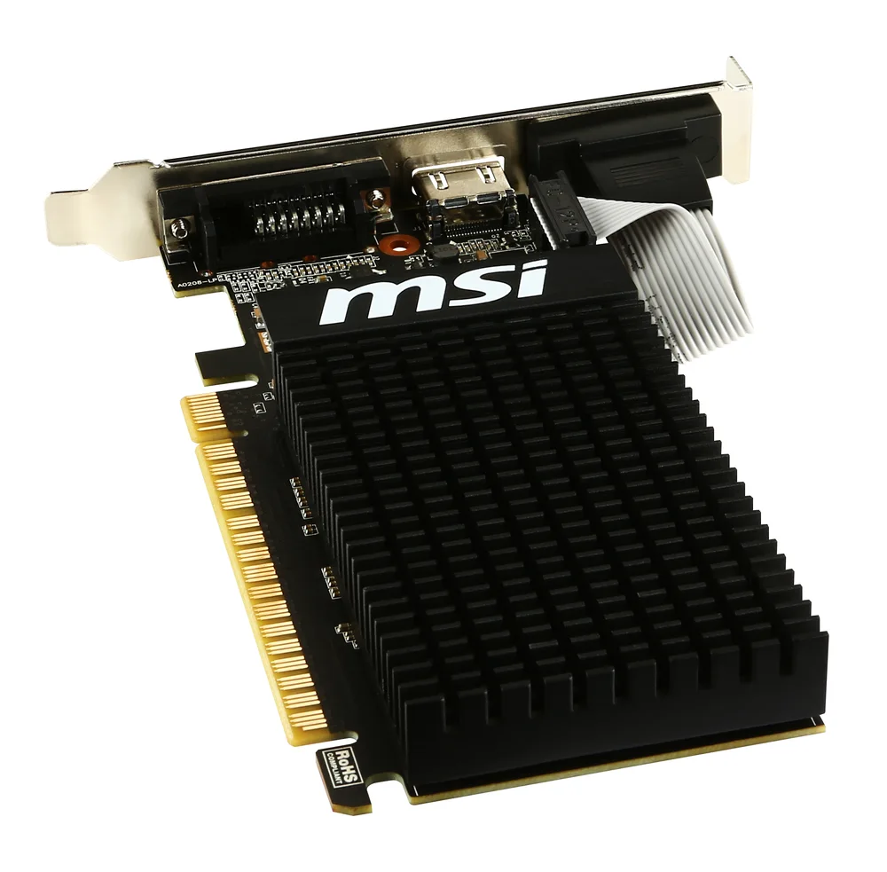 msi GeForce GT710 2 Go DDR3 profil bas image 5