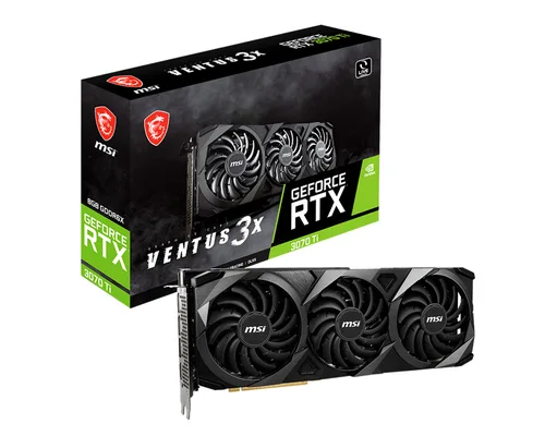msi GeForce RTX 3070 Ti VENTUS 3X OC 8 Go GDDR6X