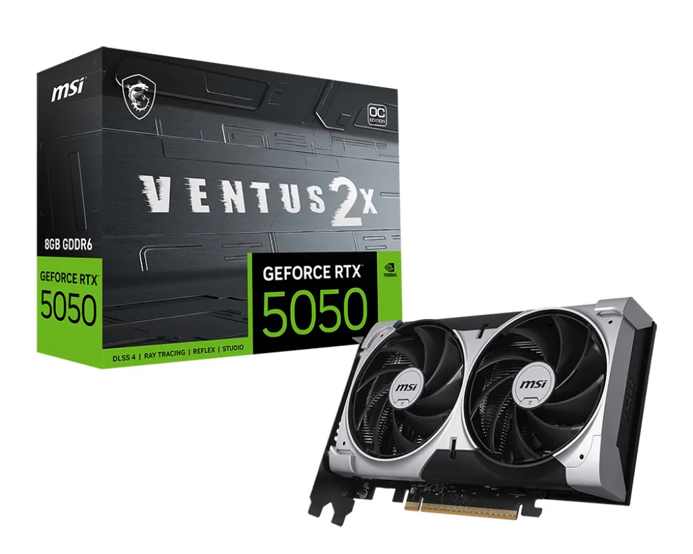 msi GeForce RTX 5050 8G VENTUS 2X OC image 1