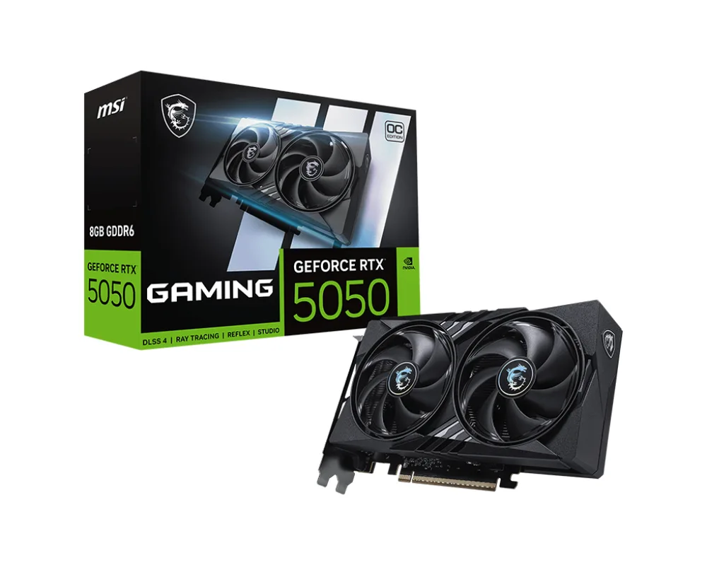 msi GeForce RTX 5050 8GB GDDR6 OC image 1