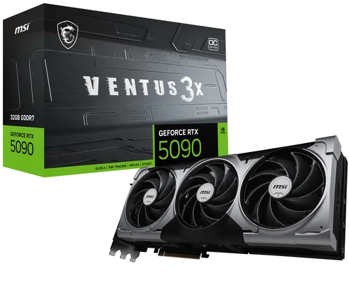 msi GeForce RTX 5090 VENTUS 3X OC 32 Go GDDR7 Reflex 2 RTX