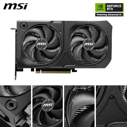 MSI NVIDIA GeForce RTX 5060 Ti 16G Shadow 2X OC Plus image 1