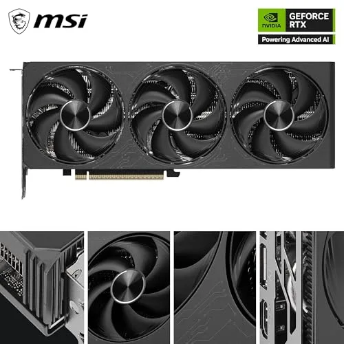 MSI NVIDIA GeForce RTX 5080 16G Inspire 3X OC Black image 1