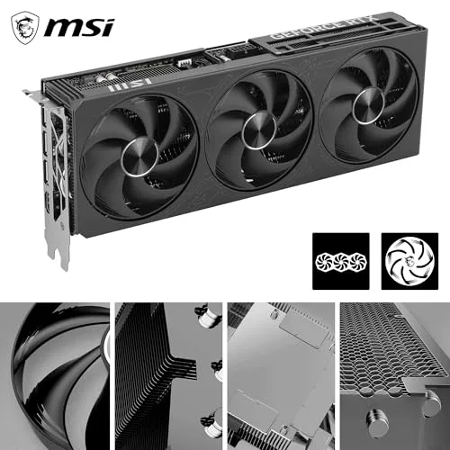 MSI NVIDIA GeForce RTX 5080 16G Inspire 3X OC Black image 3