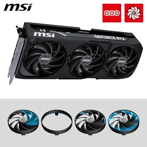 MSI NVIDIA GeForce RTX 5080 16G Shadow 3X OC image 3