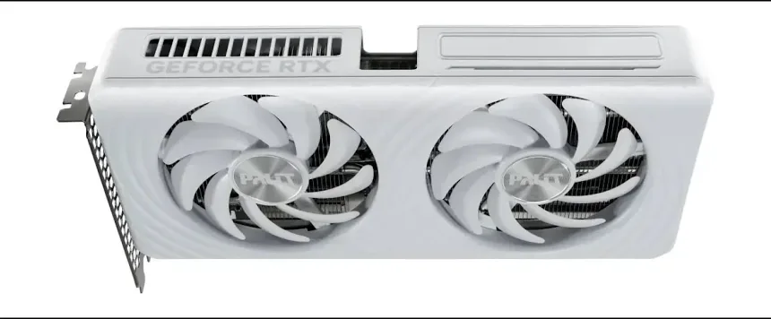 Palit GeForce RTX 5060 OC WHITE 8GB  image 1
