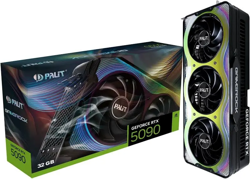 Palit GeForce RTX 5090 GameRock 32 Go GDDR7 Reflex 2 RTX  image 1